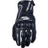Five RFX4 Woman Black-White Motorcycle Gloves