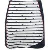 Callaway Pull-On Birdie Stripe Print Womens Skort Peacoat
