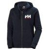 Helly Hansen W HH Logo Full Zip Hoodie Navy