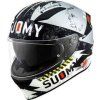 Suomy Speedstar Propeller Matt Silver/Black Helmet