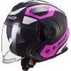 LS2 OF570 Verso Marker Matt Black Violet Helmet