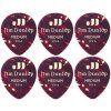 Dunlop 485R-05MD Celluloid Teardrop Shell Medium