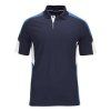 Golfino Electric Performance Mens Polo Shirt Deep waters