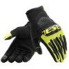 Dainese Bora Black/Fluo Yellow Motorcycle Gloves