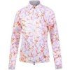 Kjus Dextra 2.5L Print Womens Jacket White/Mandarine
