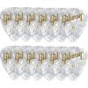 Gibson Pearloid White Picks 12 Pack