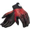 Rev'it! Spectrum Black/Neon Red Motorcycle Gloves