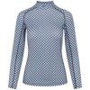 J.Lindeberg Åsa Compression Top Gingham Navy White