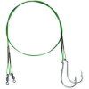 Mivardi Wire Leader With Swivel And Single Hook kg 2 Pcs