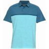 Under Armour Threadborne Calibrate Mens Polo Shirt Static Blue