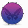 Evans 24" GRAPHIC BUTTERFLY Resonant Drum Head