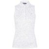 J.Lindeberg Dena Sleeveless Top Animal Grey White