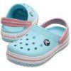Crocs Kids' Crocband Clog Ice Blue/White