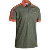 Callaway All Over Geo Print Mens Polo Shirt Beetle