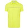 J.Lindeberg Clay Regular Fit Mens Polo Shirt Leaf Yellow