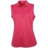 Callaway Swing Tech Sleeveless Womens Polo Shirt Raspberry Sorbet