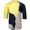 POC Women's Pure 3/4 Jersey Color Splashes Multi Sulfur Yellow