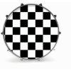 Evans 24" GRAPHIC CHECKER Resonant Drum Head