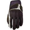 Five RS3 Kid Black-White Motorcycle Gloves