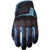 Five RS3 Replica Woman Diamond Blue Motorcycle Gloves