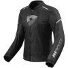 Rev'it! Sprint H2O Ladies Black-White Textile Jacket