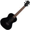 Luna Vintage Mahogany Ukulele Black Open Pore
