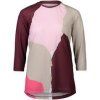 POC Women's Pure 3/4 Jersey Color Splashes Multi Propylene Red