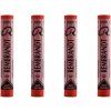 Rembrandt Set of Soft Pastels Permanent Red 4 pcs
