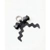 Generated with Kive.ai make bow black same structure of leather