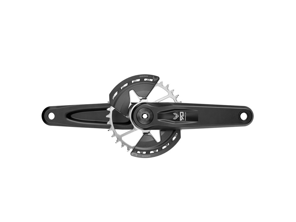 Kliky SRAM Eagle 90 Q174 CL55 DUB MTB Wide 155mm Black 2-guards 32z ocel.převodník T-Type