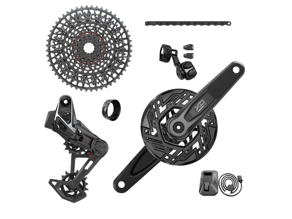 Sada SRAM X0 T-Type Eagle E-MTB 104BCD Transmission AXS, bez klik