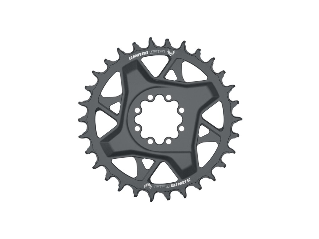 Převodník SRAM T-TYPE 30T Direct Mount 3mm Offset Eagle, Dark Polar Grey - GX D1