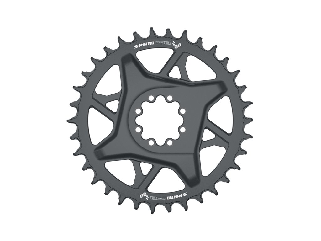 Převodník SRAM T-TYPE 34T Direct Mount 3mm Offset Eagle, Dark Polar Grey - GX D1