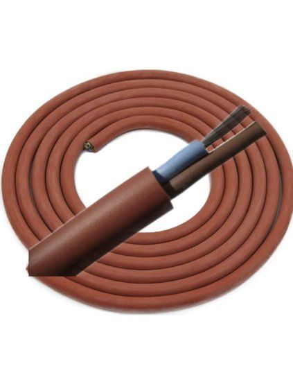 Silikonový kabel do sauny 2x1,5