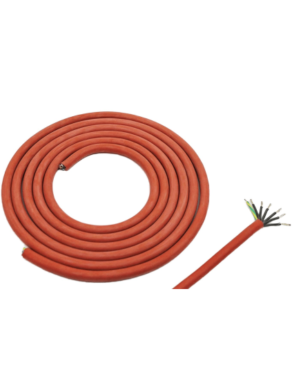 Sauna kabel silikonový sihf 7x2,5 do sauny