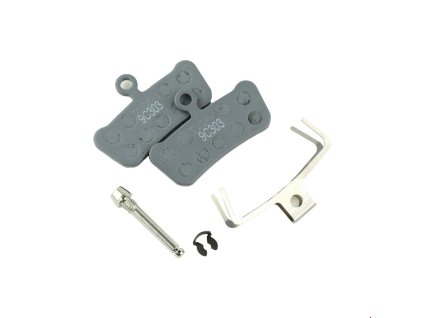 Brzdové destičky SRAM organika/ocel (Powerful) - Trail/GUIDE/G2/LEVEL 4PISTON