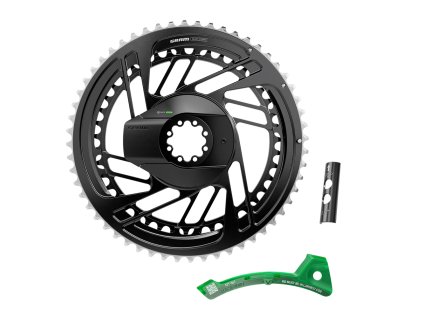 SRAM Power Meter Kit DM 5239T Red AXS E1 Black/Silver (v balení převodníky, FD setup tool)