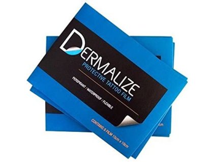 DERMALIZE PRO - hojivá fólie (náplast) po tetování :: DERMALIZE - hojivá náplast po tetování balení 5ks 15x10cm (Chyba nenašlo variantu)