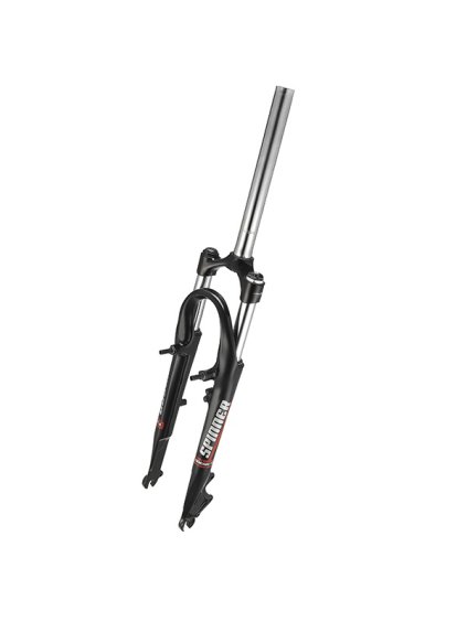 SPINNER 28'' odpružená vidlice ODESA 700C 28", zdvih 63 mm, DISC + V, 1-1/8'', matná černá