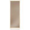 Andres okno do sauny 480x890mm bronz borovice