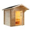 Sentiotec venkovní sauna Country 2300x2300x2900 mm