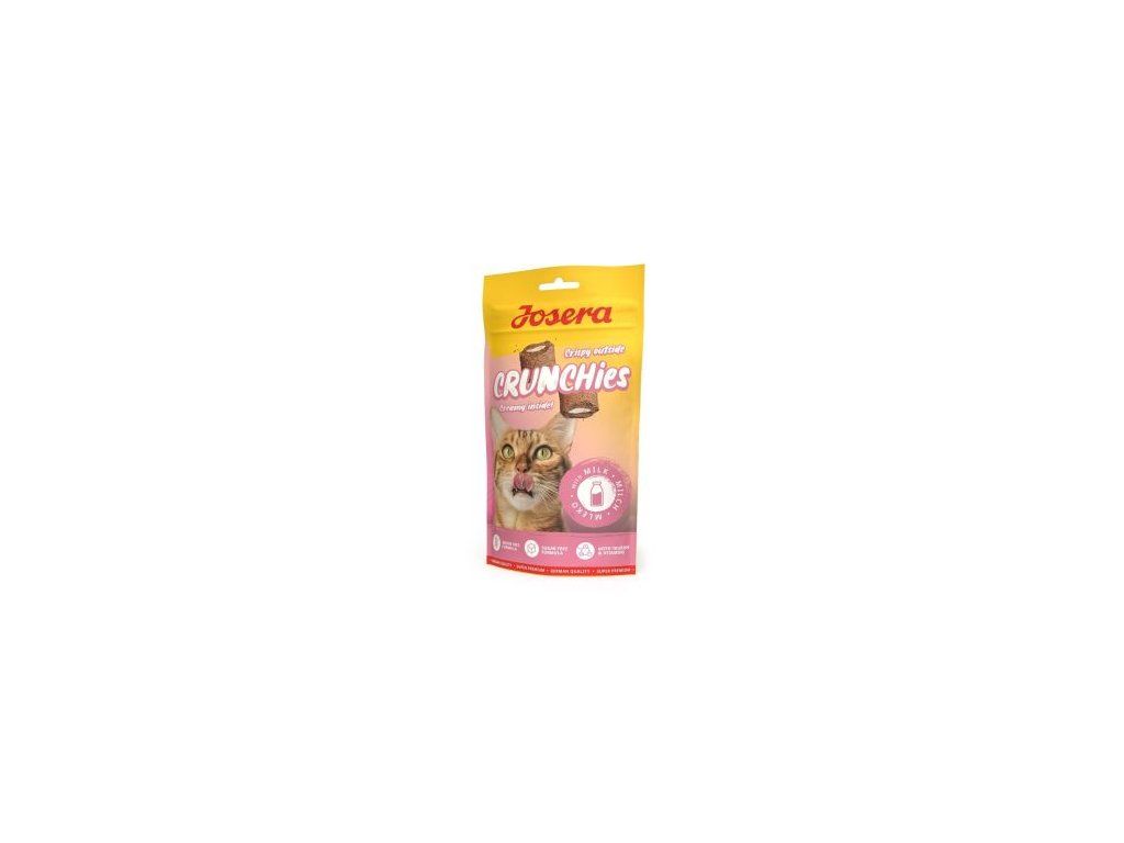 114736 josera cat crunchies with milk pamlsky s mlekem 60g