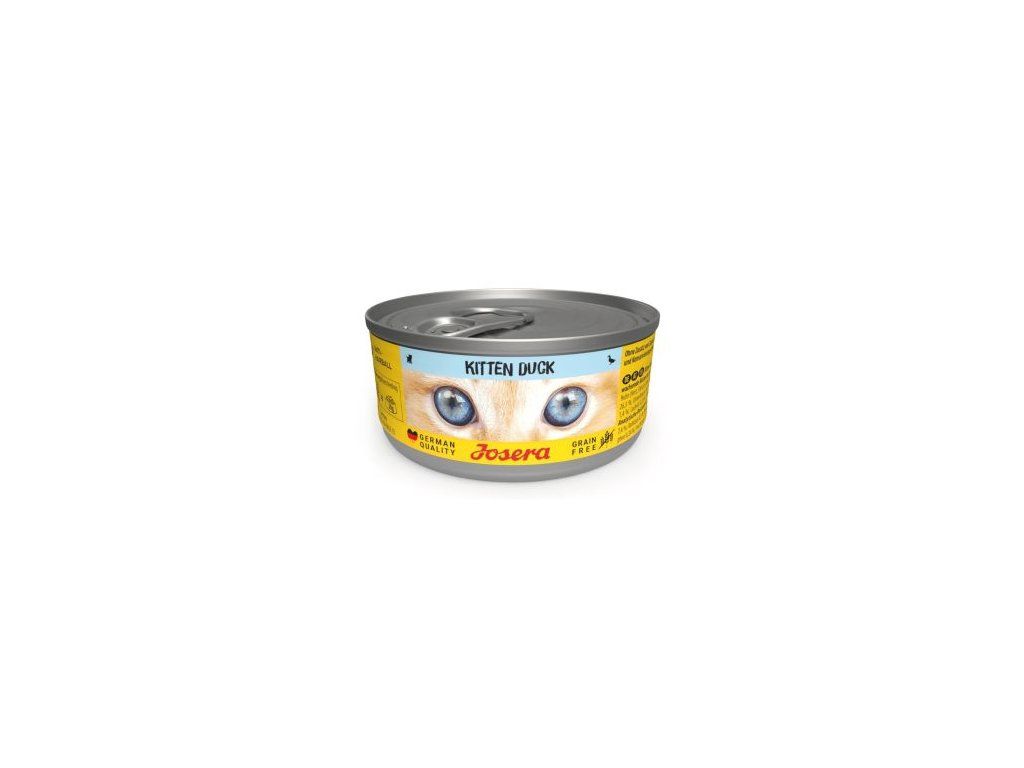 128186 josera kitten kachni konzerva 85g