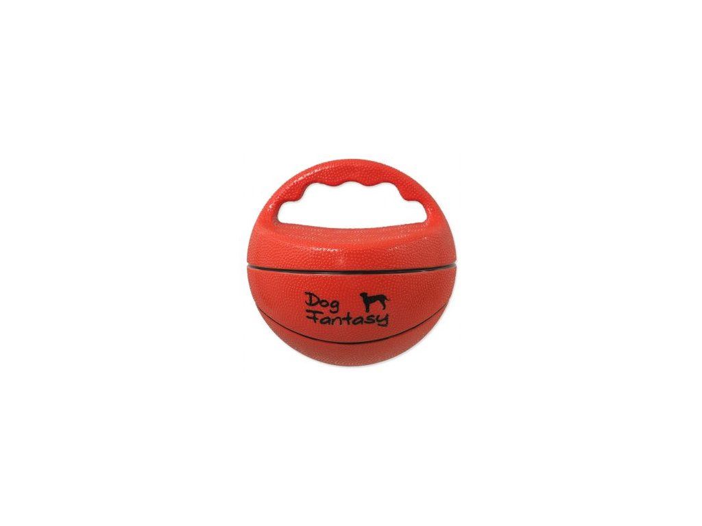 89490 hracka dog fantasy ball mic s rukojeti piskaci 15cm