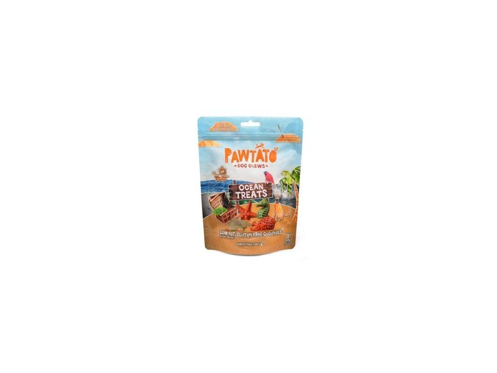 98479 benevo odmena pro psy pawtato ocean treats small 140g