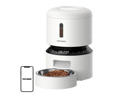128800 petlibro granary davkovac krmiva pro domaci mazlicky 3 l bily
