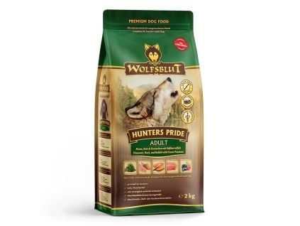 102097 wolfsblut dog adult hunters pride 2kg