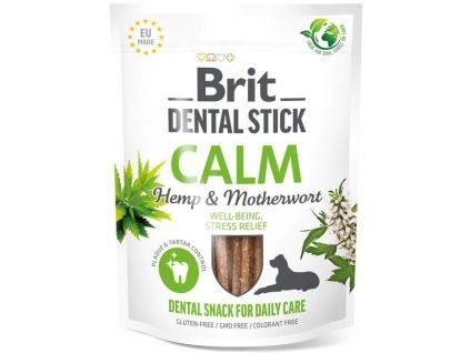 58742 brit dental stick calm with hemp motherwort