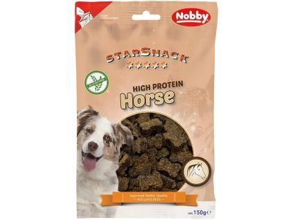 91561 nobby pamlsky high protein s konskym masem 150g