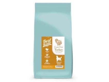 80604 best breeder grain free turkey sweet potato cranberry
